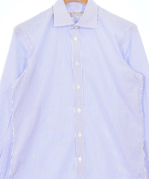 Turnbull&Asser（ターンブルアンドアッサー）カジュアルシャツ 青 サイズ:39(M位) メンズ/2200680473028