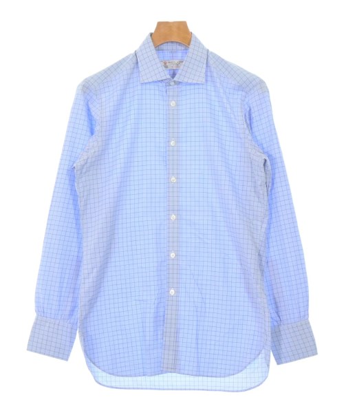 Turnbull&Asser(ターンブルアンドアッサー)カジュアルシャツ 青 サイズ:39(M位)/2200680473035
