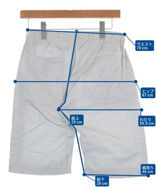 Turnbull&Asser（ターンブルアンドアッサー）ショートパンツ グレー サイズ:44(S位) メンズ/2200698934399