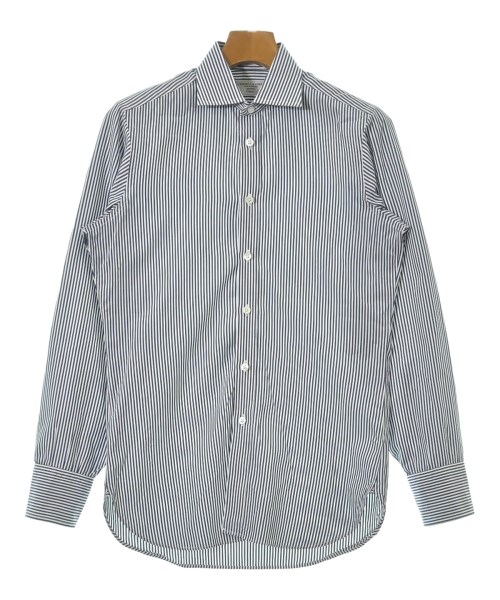 Turnbull&Asser(ターンブルアンドアッサー)カジュアルシャツ 紺 サイズ:14 1/2(XS位)/2200678493113