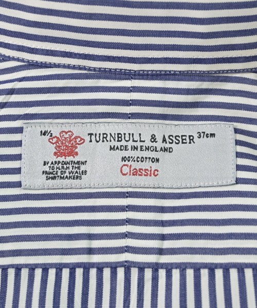 Turnbull&Asser（ターンブルアンドアッサー）カジュアルシャツ 紺