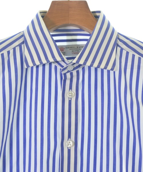 Turnbull&Asser（ターンブルアンドアッサー）カジュアルシャツ 青 サイズ:15 1/4(L位) メンズ/2200680658203