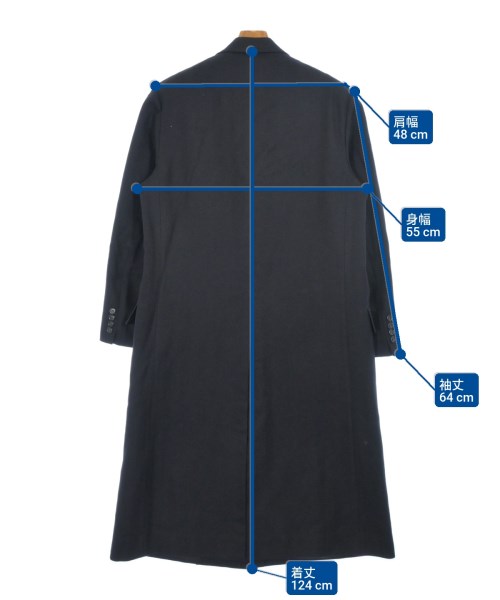 Turnbull&Asser（ターンブルアンドアッサー）チェスターコート 紺 サイズ:-(L位) メンズ/2200693142010