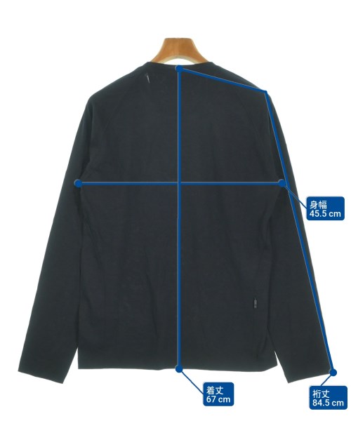 Z Zegna（ジーゼニア）Tシャツ・カットソー 黒 サイズ:S メンズ/2200642275059