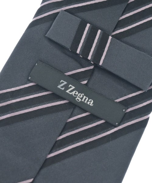Z Zegna（ジーゼニア）ネクタイ グレー サイズ:- メンズ/2200621801026
