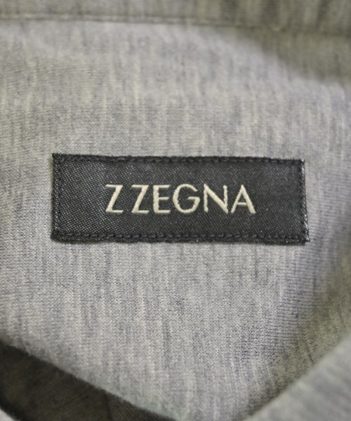 Z Zegna（ジーゼニア）カジュアルシャツ グレー サイズ:M メンズ/2200703646057