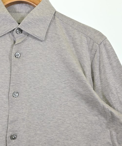Z Zegna（ジーゼニア）カジュアルシャツ グレー サイズ:M メンズ/2200703646057