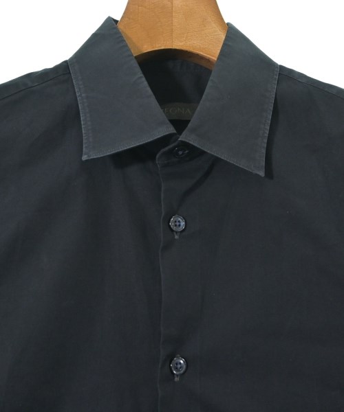 Z Zegna（ジーゼニア）カジュアルシャツ 紺 サイズ:38(S位) メンズ/2200666841100
