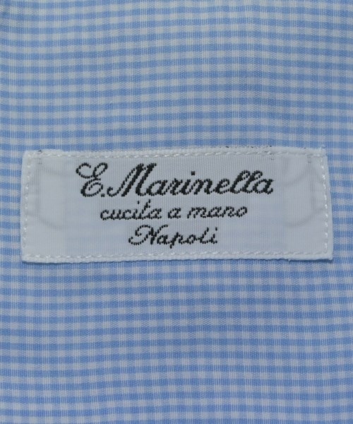 E.MARINELLA（イーマリネッラ）カジュアルシャツ 青 サイズ:39(M位) メンズ/2200635038166