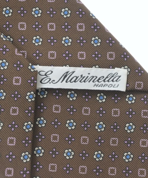E.MARINELLA（イーマリネッラ）ネクタイ 茶 サイズ:- メンズ/2200655828013