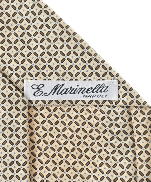 E.MARINELLA（イーマリネッラ）ネクタイ ベージュ サイズ:- メンズ/2200648003014