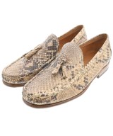 F.lli.Giacometti（フラテッリジャコメッティ）ビジネス・ドレスシューズ ベージュ サイズ:EU42(27cm位) メンズ/2200641002045