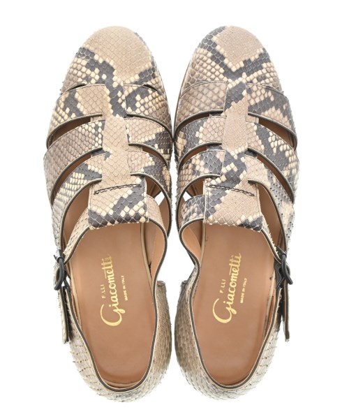 F.lli.Giacometti（フラテッリジャコメッティ）サンダル ベージュ サイズ:EU42(27cm位) メンズ/2200648027027