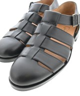 F.lli.Giacometti（フラテッリジャコメッティ）サンダル 黒 サイズ:41 1/2(26.5cm位) メンズ/2200702325069