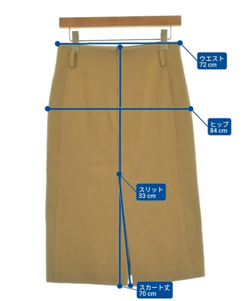 49AV JUNKO SHIMADA（４９アベニュジュンコシマダ）ロング・マキシ丈スカート ベージュ サイズ:38(S位) レディース/2200631842088