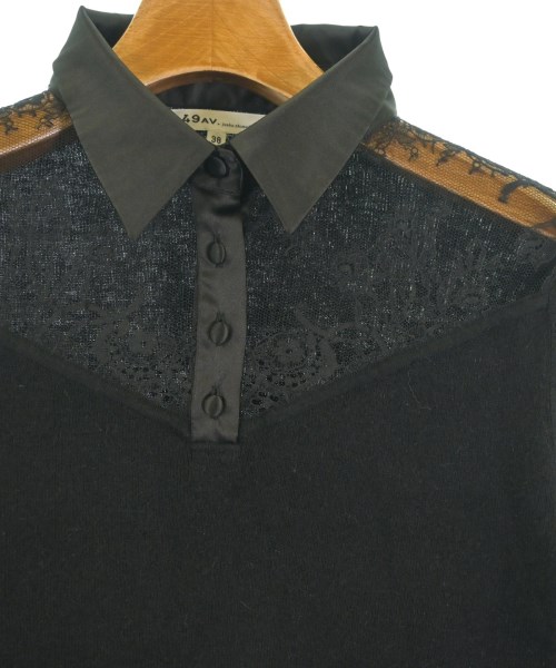 49AV JUNKO SHIMADA（４９アベニュジュンコシマダ）ニット・セーター 黒 サイズ:38(S位) レディース/2200630234020