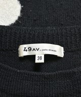 49AV JUNKO SHIMADA（４９アベニュジュンコシマダ）ニット・セーター 黒 サイズ:38(S位) レディース/2200638589085