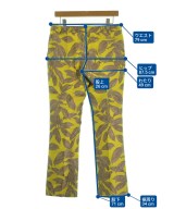 49AV JUNKO SHIMADA（４９アベニュジュンコシマダ）スラックス 黄 サイズ:40(M位) レディース/2200638945010