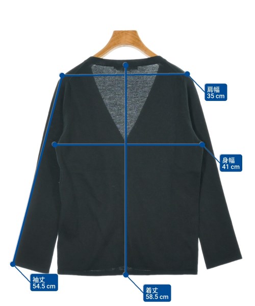 49AV JUNKO SHIMADA（４９アベニュジュンコシマダ）カーディガン 黒 サイズ:40(M位) レディース/2200623137109