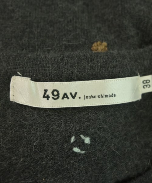 49AV JUNKO SHIMADA（４９アベニュジュンコシマダ）ニット・セーター グレー サイズ:38(S位) レディース/2200616873113