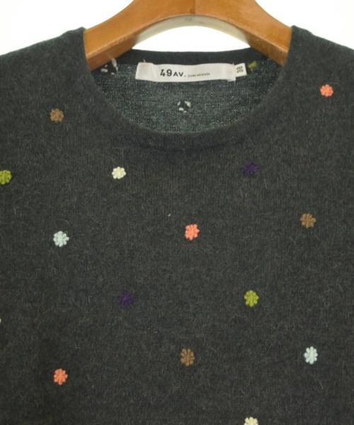 49AV JUNKO SHIMADA（４９アベニュジュンコシマダ）ニット・セーター グレー サイズ:38(S位) レディース/2200616873113