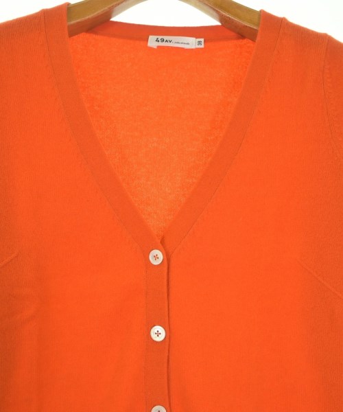49AV JUNKO SHIMADA（４９アベニュジュンコシマダ）カーディガン オレンジ サイズ:38(S位) レディース/2200616873168