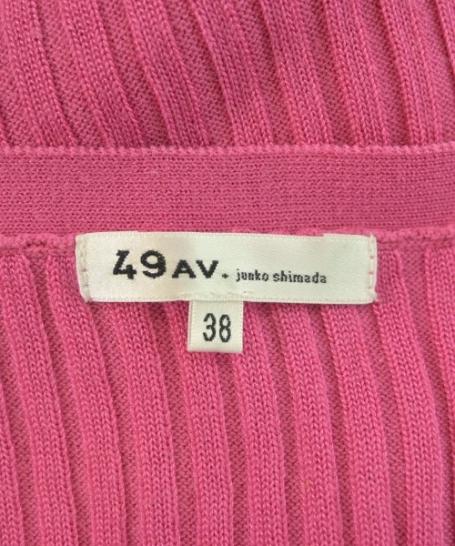 49AV JUNKO SHIMADA（４９アベニュジュンコシマダ）カーディガン ピンク サイズ:38(S位) レディース/2200616873229
