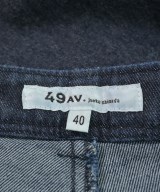 49AV JUNKO SHIMADA（４９アベニュジュンコシマダ）デニムパンツ 紺 サイズ:40(M位) レディース/2200609169018