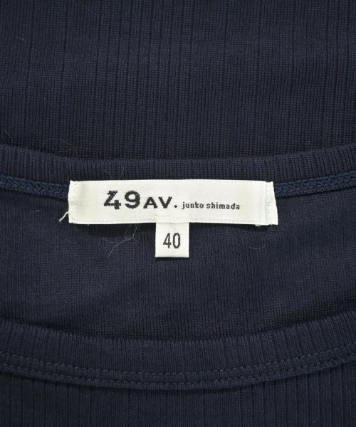 49AV JUNKO SHIMADA（４９アベニュジュンコシマダ）Tシャツ・カットソー 紺 サイズ:40(M位) レディース/2200609169070