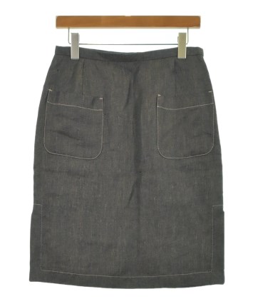 49AV JUNKO SHIMADA（49アベニュジュンコシマダ）ひざ丈スカート 紺