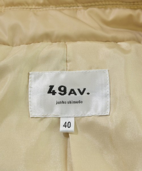 49AV JUNKO SHIMADA（４９アベニュジュンコシマダ）ダウンコート ベージュ サイズ:40(M位) レディース/2200673280022