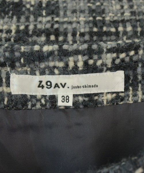 49AV JUNKO SHIMADA（４９アベニュジュンコシマダ）ひざ丈スカート グレー サイズ:38(S位) レディース/2200670877034