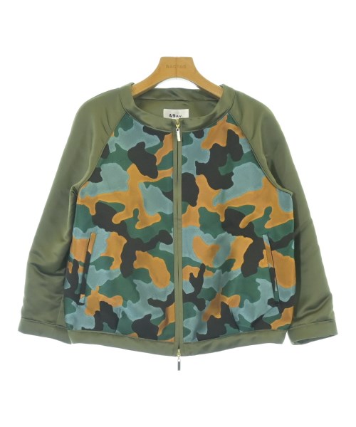 49AV JUNKO SHIMADA(フォーティナインアベニュージュンコシ)ブルゾン カーキ サイズ:38(S位)/2200676300017