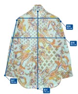 49AV JUNKO SHIMADA（４９アベニュジュンコシマダ）カジュアルシャツ 青 サイズ:38(S位) レディース/2200679890034