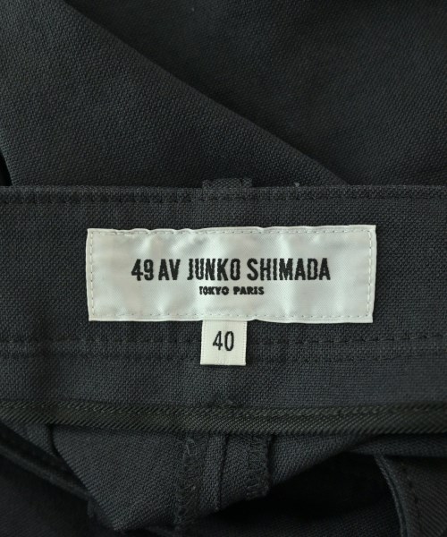 49AV JUNKO SHIMADA（４９アベニュジュンコシマダ）スラックス 黒 サイズ:40(M位) レディース/2200693992042