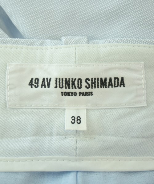 49AV JUNKO SHIMADA（４９アベニュジュンコシマダ）スラックス 青 サイズ:38(S位) レディース/2200694485017