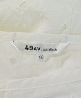49AV JUNKO SHIMADA（４９アベニュジュンコシマダ）ひざ丈スカート 白 サイズ:40(M位) レディース/2200698081130