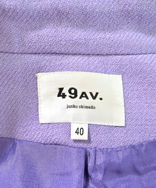 49AV JUNKO SHIMADA（４９アベニュジュンコシマダ）その他 紫 サイズ:40(M位) レディース/2200699701020