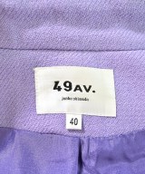 49AV JUNKO SHIMADA（４９アベニュジュンコシマダ）その他 紫 サイズ:40(M位) レディース/2200699701020