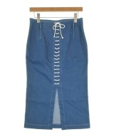 49AV JUNKO SHIMADA（４９アベニュジュンコシマダ）ロング・マキシ丈スカート 青 サイズ:40(M位) レディース/2200654354285