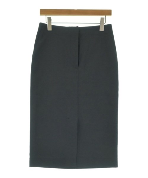 49AV JUNKO SHIMADA(フォーティナインアベニュージュンコシ)ひざ丈スカート 紺 サイズ:38(S位)/2200645824049