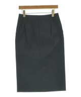 49AV JUNKO SHIMADA（４９アベニュジュンコシマダ）ひざ丈スカート 紺 サイズ:38(S位) レディース/2200645824049