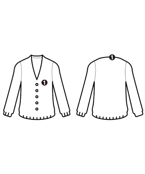 49AV JUNKO SHIMADA（４９アベニュジュンコシマダ）カーディガン 黄 サイズ:38(S位) レディース/2200648725183