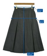 49AV JUNKO SHIMADA（４９アベニュジュンコシマダ）ロング・マキシ丈スカート 紺 サイズ:38(S位) レディース/2200731659029