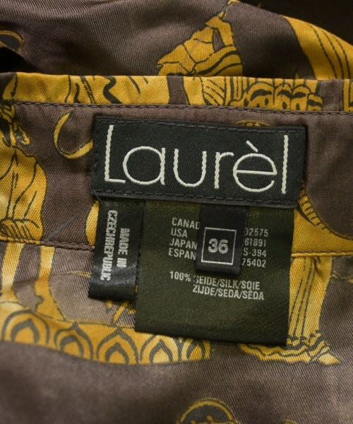 Laurel（ローレル）カジュアルシャツ 茶 サイズ:36(XS位) レディース/2200660456034