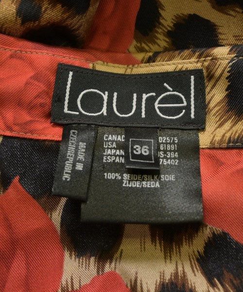 Laurel（ローレル）カジュアルシャツ 赤 サイズ:36(XS位) レディース/2200660456041