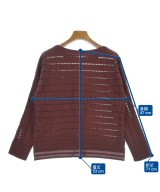 YUMA KOSHINO（ユマコシノ）ニット・セーター 赤 サイズ:38(S位) レディース/2200624845034