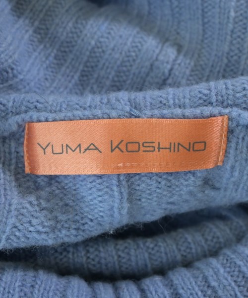 YUMA KOSHINO（ユマコシノ）ニット・セーター 青 サイズ:38(S位) レディース/2200727708021