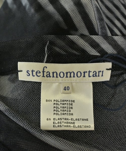 STEFANO MORTARI（ステファノモルタリ）Tシャツ・カットソー 黒 サイズ:40(M位) レディース/2200731850099