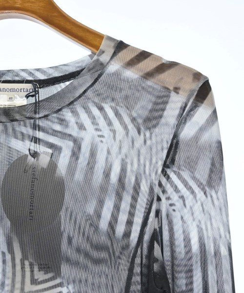 STEFANO MORTARI（ステファノモルタリ）Tシャツ・カットソー 黒 サイズ:40(M位) レディース/2200731850099